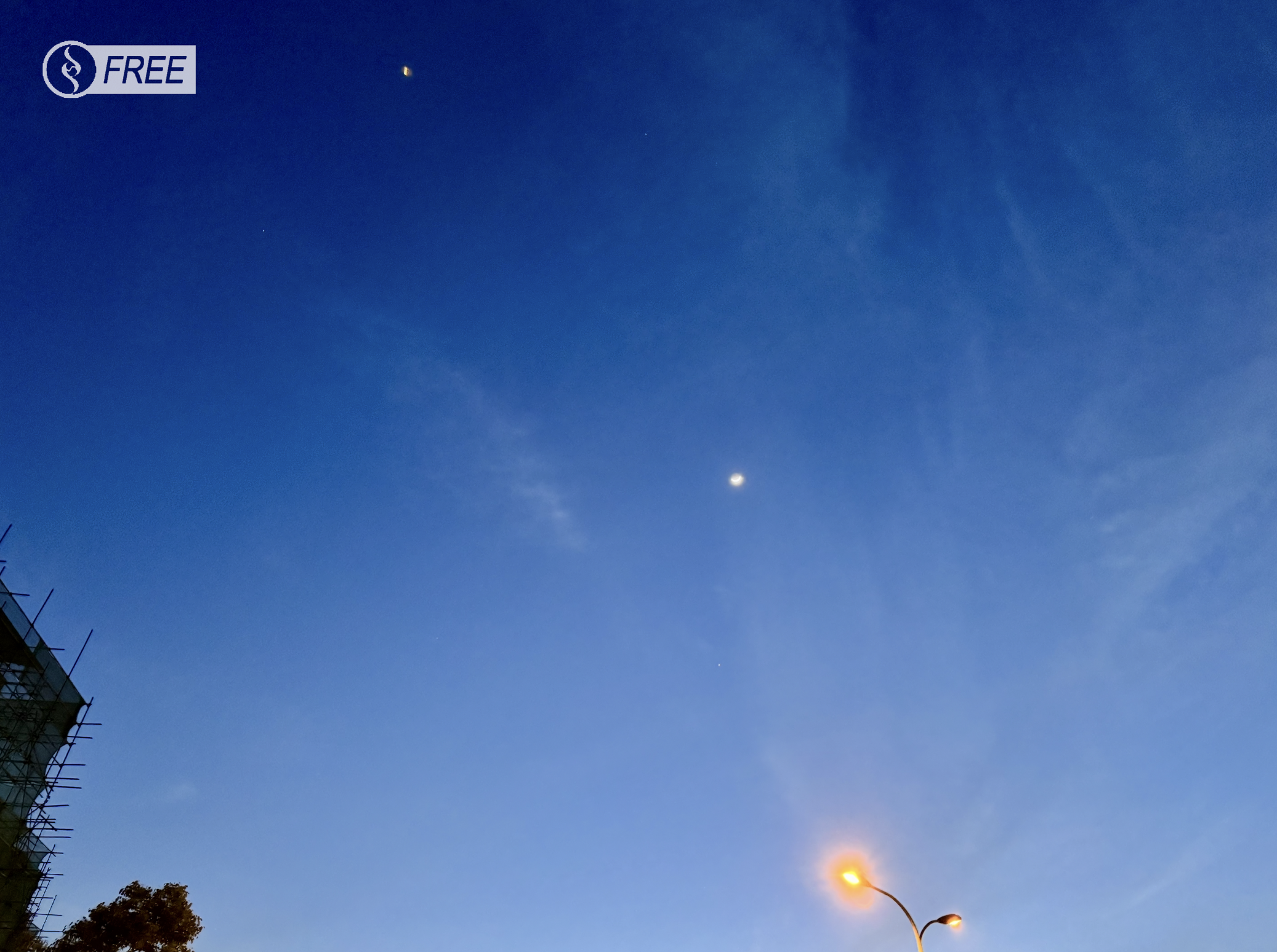 城市夜空